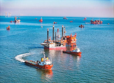 碧海藍天的能源交響曲 航空力量助推海上油田增儲上產(chǎn)